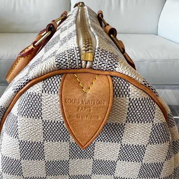 [Authentic] LOUIS VUITTON SPEEDY 30 DAMIER HANDBAG - Picture 8 of 11